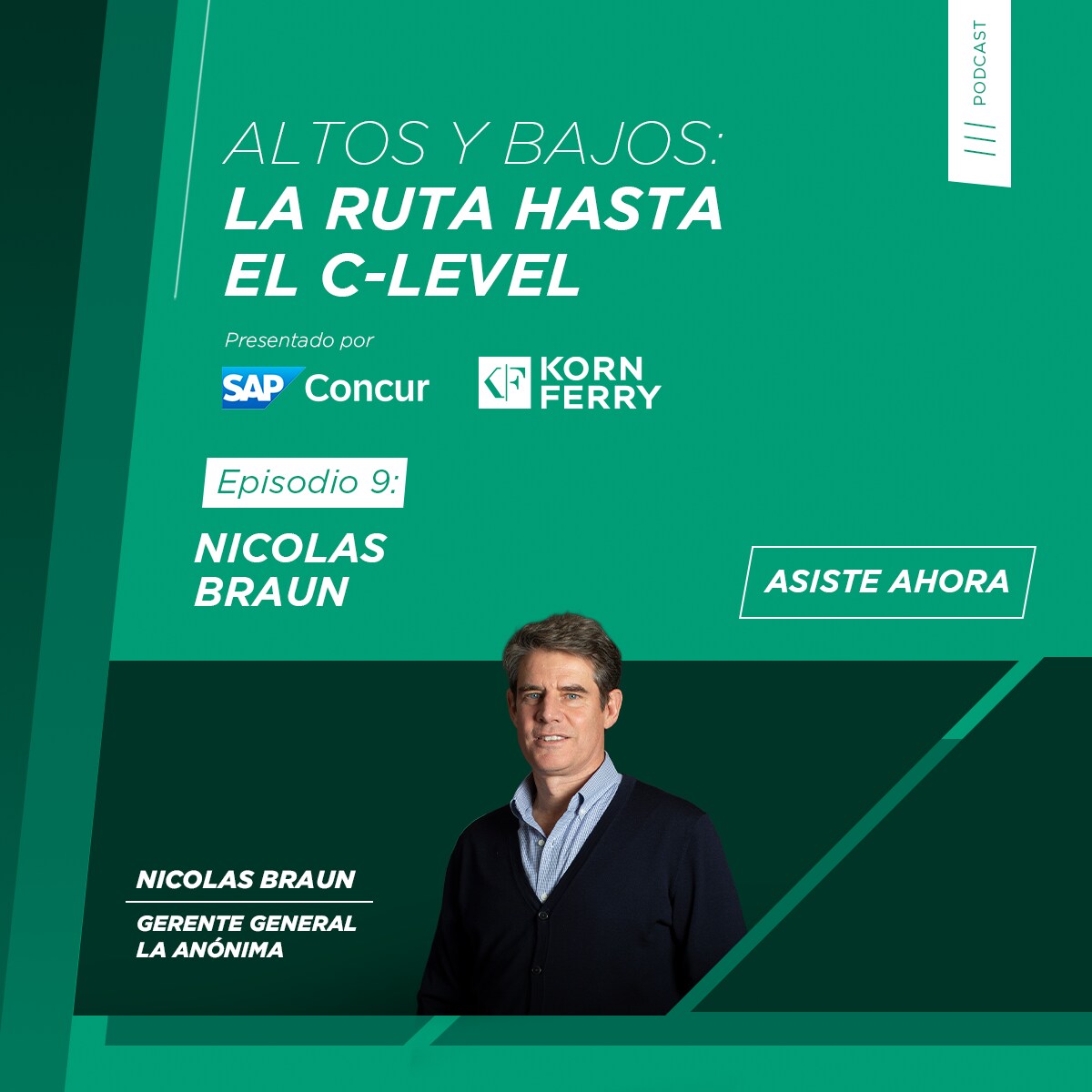 <span>Altos y Bajos: La ruta hasta el C-Level - EP9: Nicolas Braun</span>
