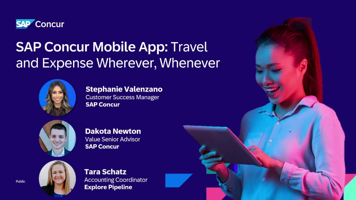 <span>Aplicación móvil SAP Concur: viajes y gastos donde y cuando quieras</span>

