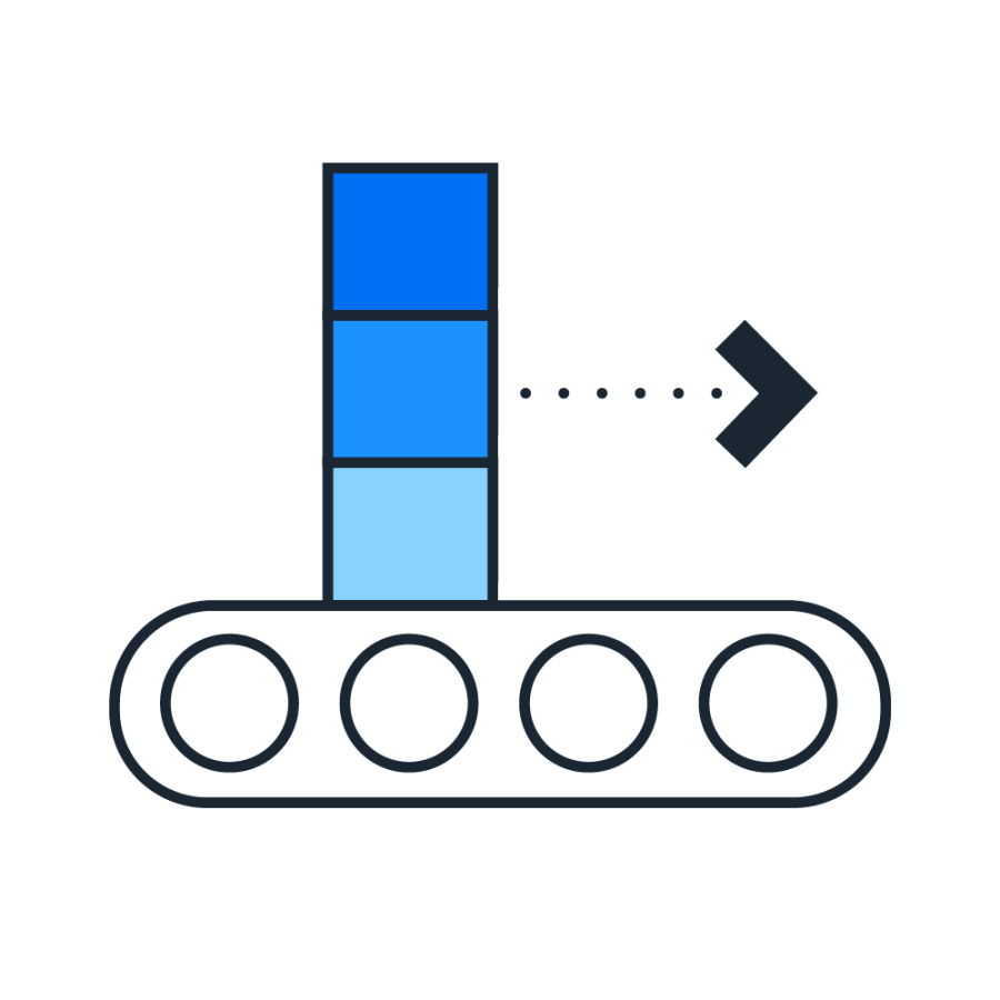 Supply chain pictogram
