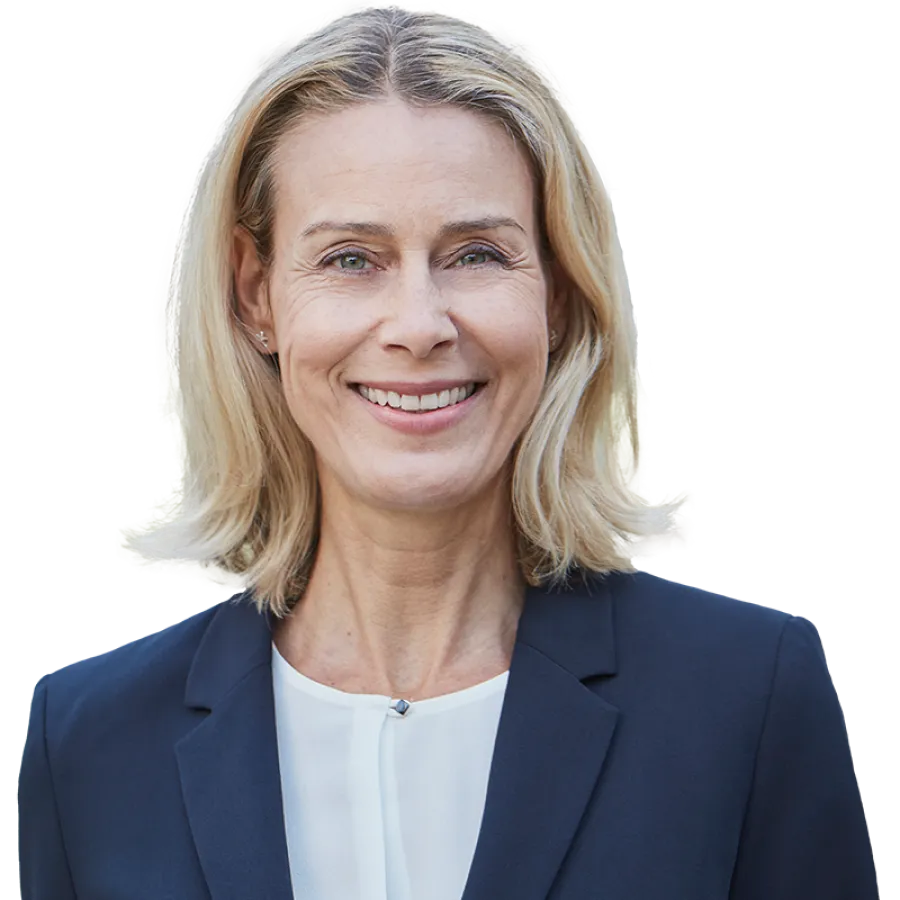 Smiling woman
