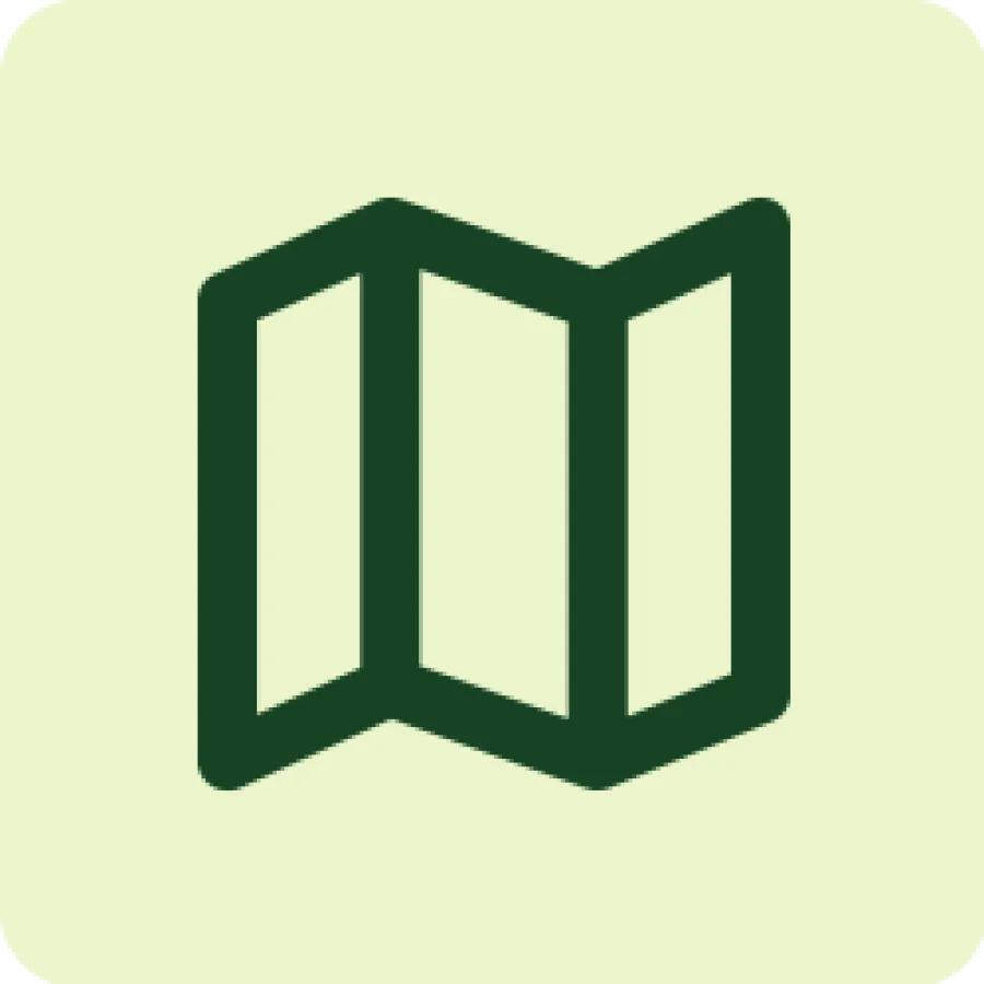 folded map