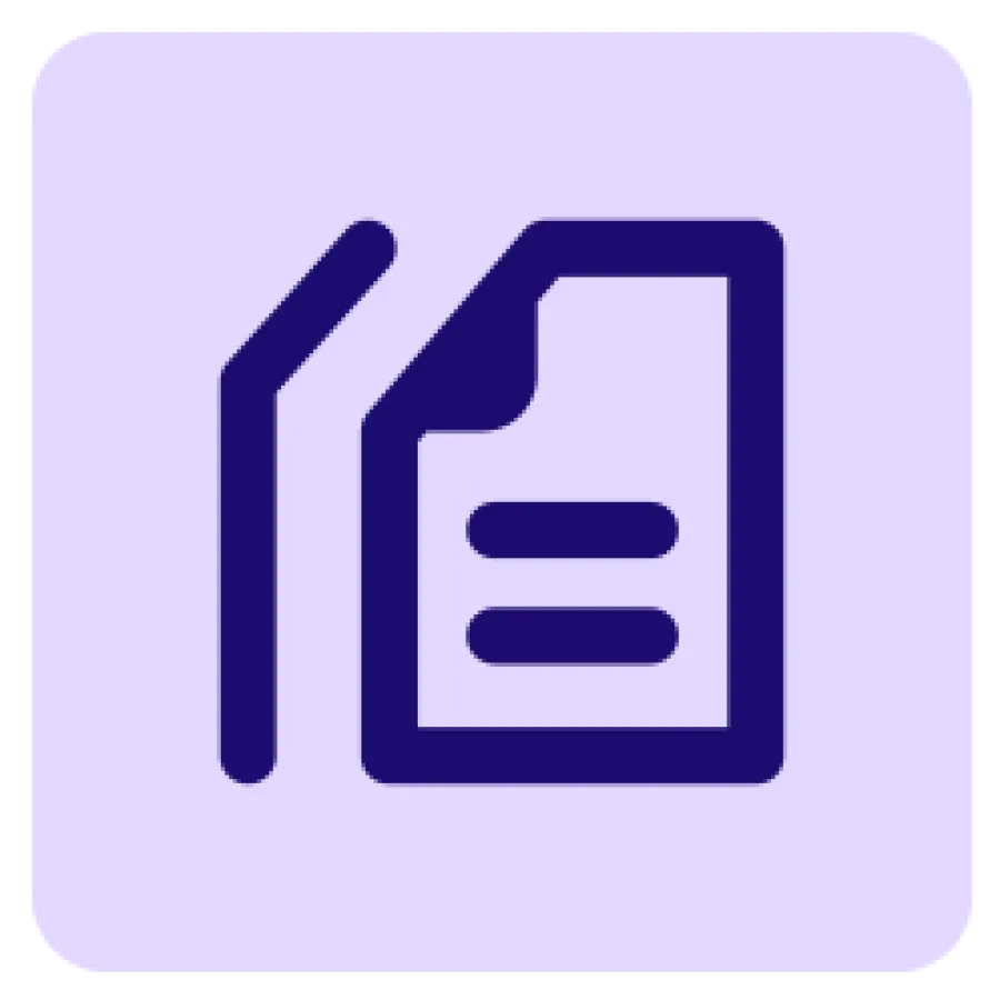 Document pictogram